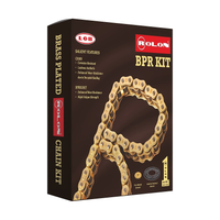 Brass Chain and Sprocket kit for GIXXER SF 250/GIXXER 250 - KIT HPORC 388