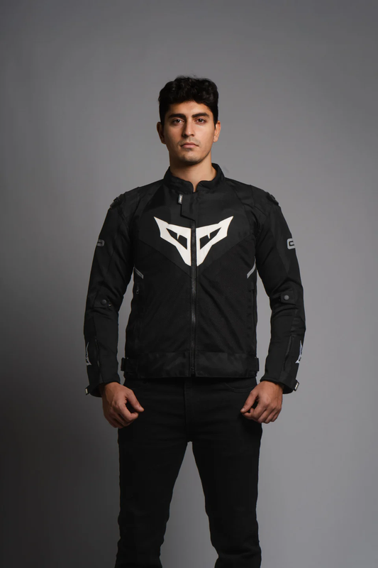 DSG GPX Riding Jacket (Black White)