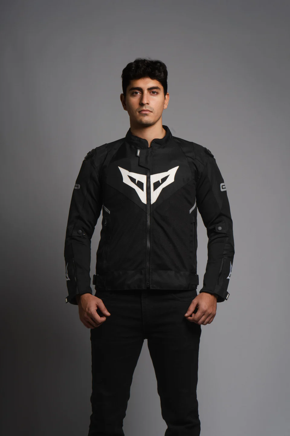 DSG GPX Riding Jacket (Black White)