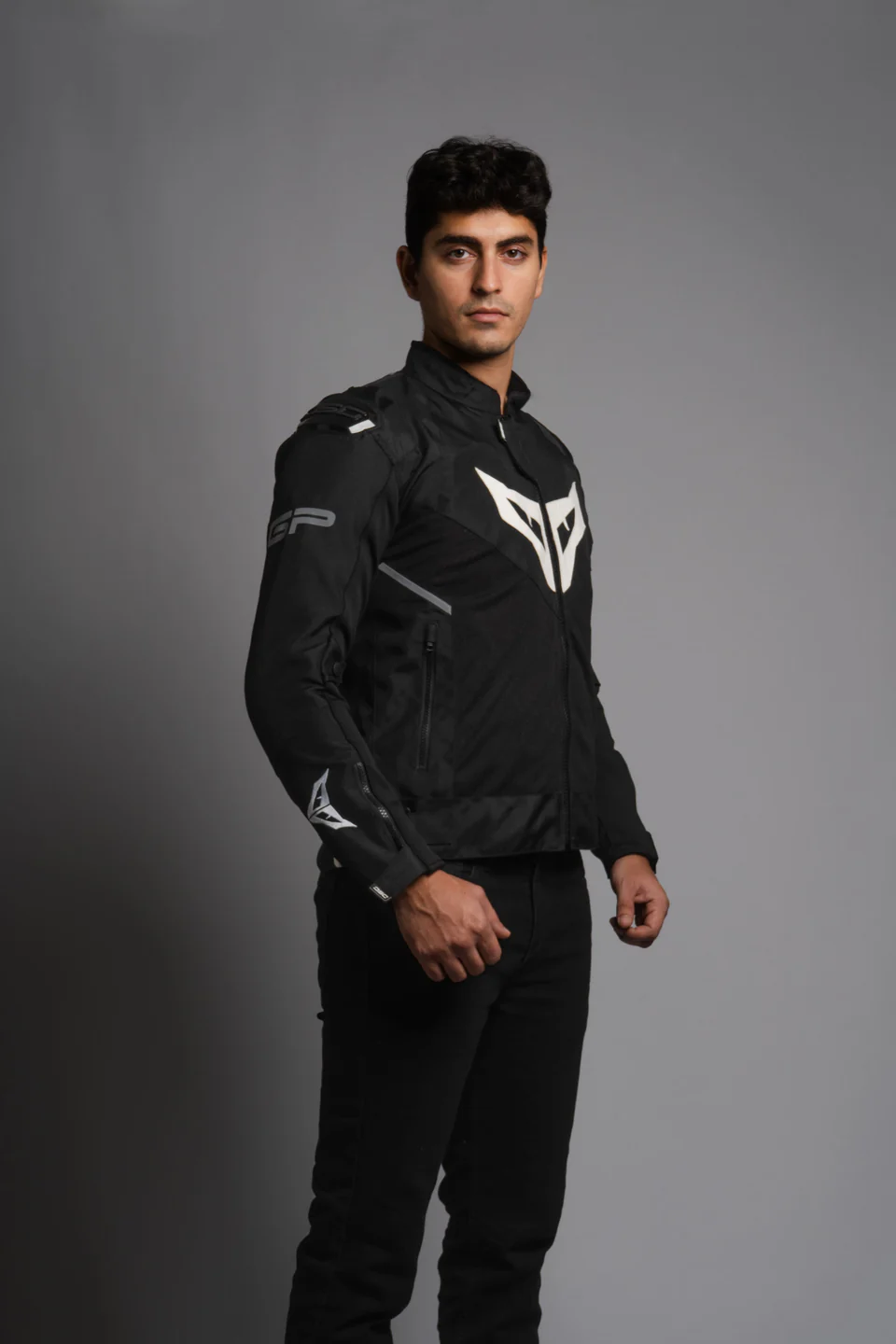 DSG GPX Riding Jacket (Black White)