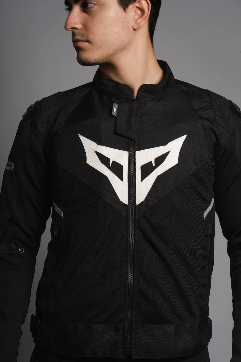 DSG GPX Riding Jacket (Black White)