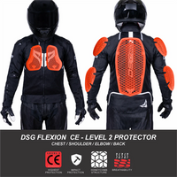 DSG GPX Riding Jacket (Black White)