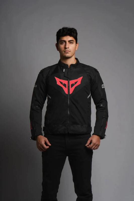 DSG GPX Riding Jacket (Black Red)
