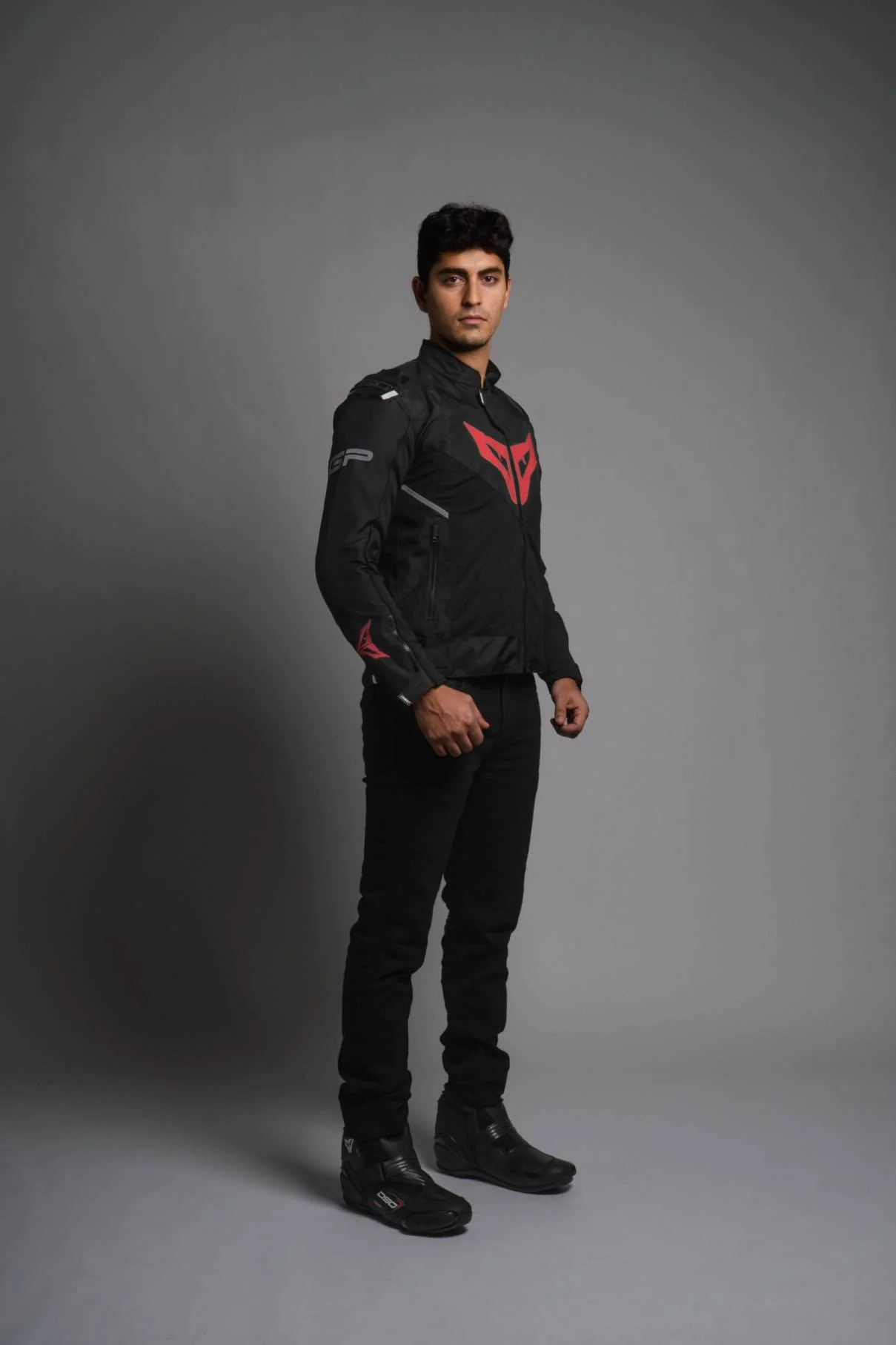 DSG GPX Riding Jacket (Black Red)