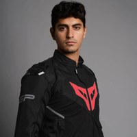DSG GPX Riding Jacket (Black Red)