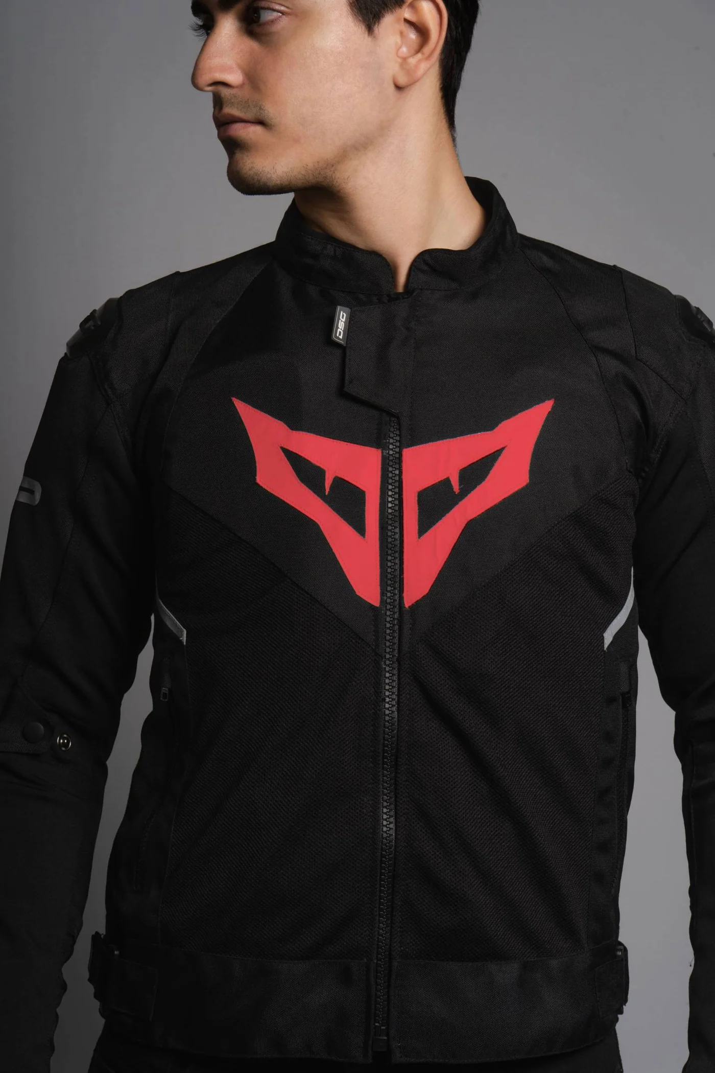 DSG GPX Riding Jacket (Black Red)