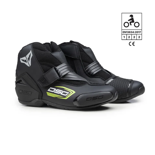 DSG GP-1 Riding Boot (Black Yellow Fluo)