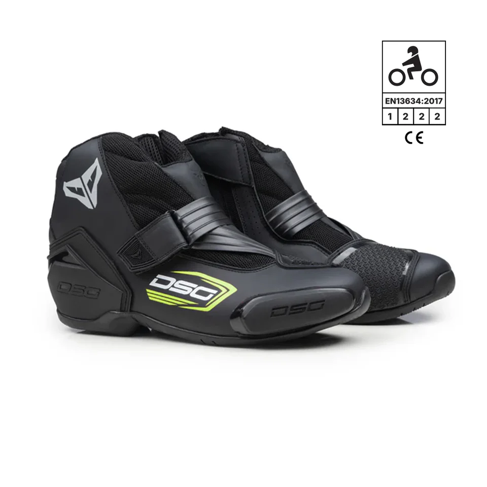 DSG GP-1 Riding Boot (Black Yellow Fluo)