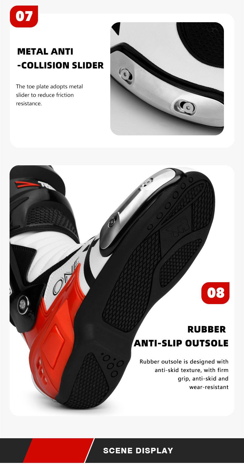 TR X ONE PRO BOOTS RED WHITE