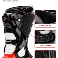 TR X ONE PRO BOOTS RED WHITE