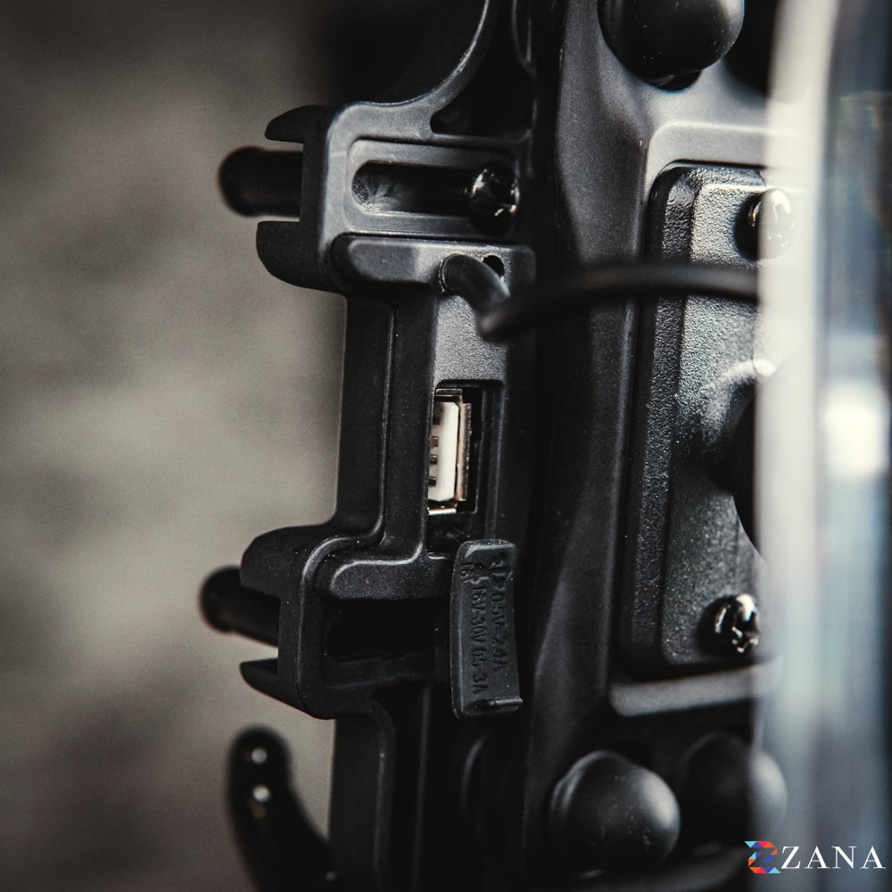 Zana- Universal Mobile Holder with Charger BLU
