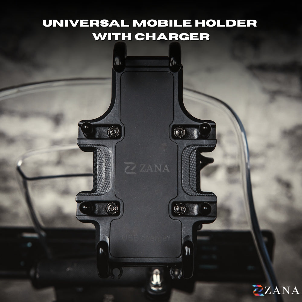 Zana- Universal Mobile Holder with Charger BLU