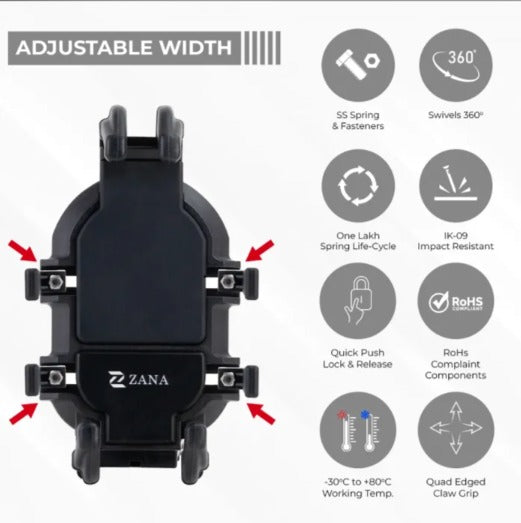Zana- Universal Mobile Holder Without Charger