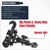 Zana- Universal Mobile Holder with Touch Charger