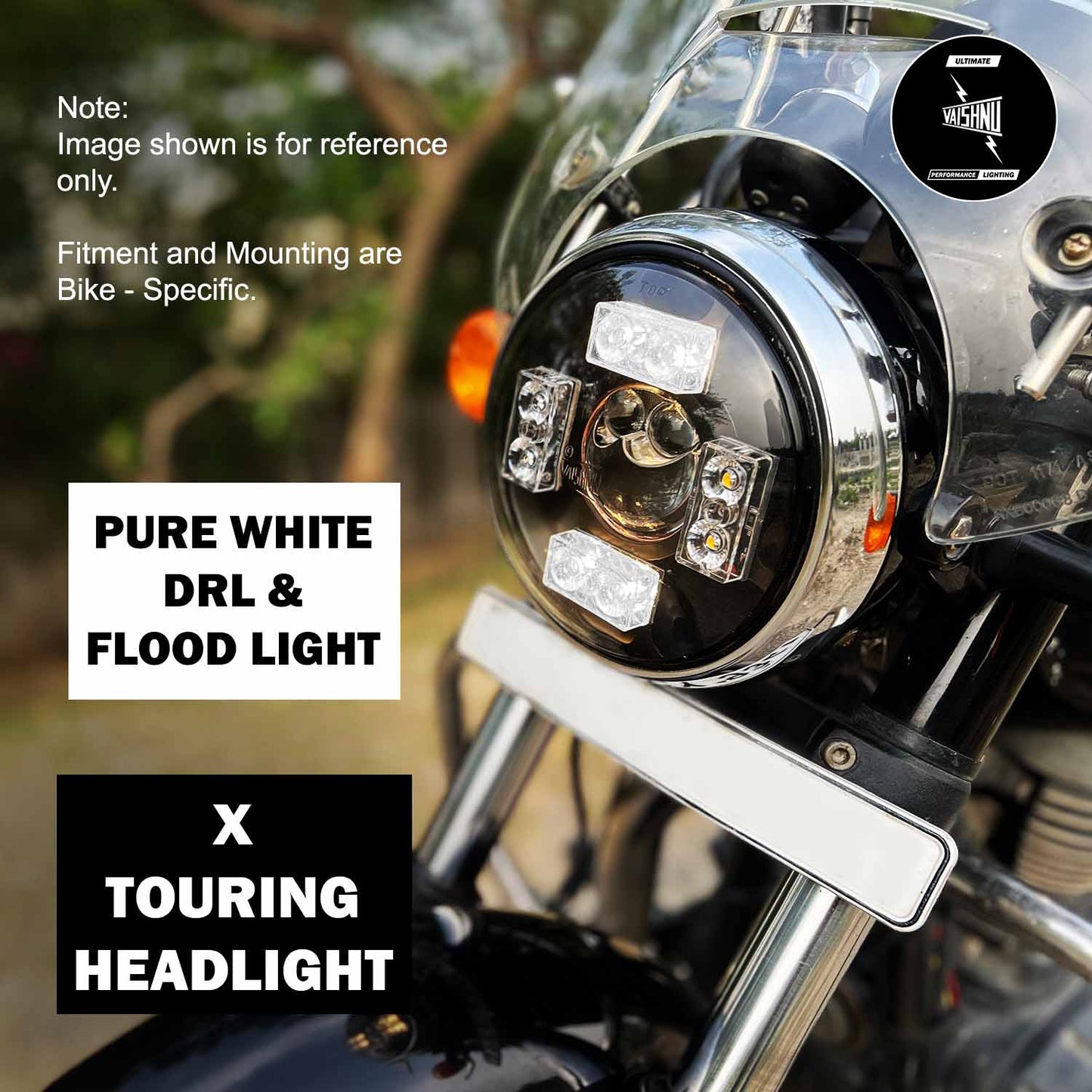 Vaishnu LED Touring Headlight