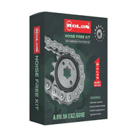 Rolon HXR 427NF Noise Free Chain Sprocket Kit for Triumph Speed 400 / Scrambler 400X