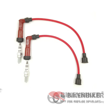 Ngage NGK High Performance Spark Plug and Cable Kit for RE Interceptor/Continental/Super Meteor 650