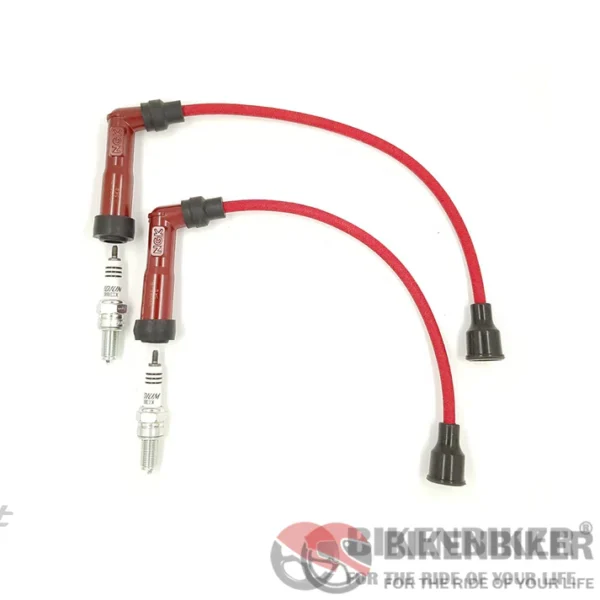 Ngage NGK High Performance Spark Plug and Cable Kit for RE Interceptor/Continental/Super Meteor 650
