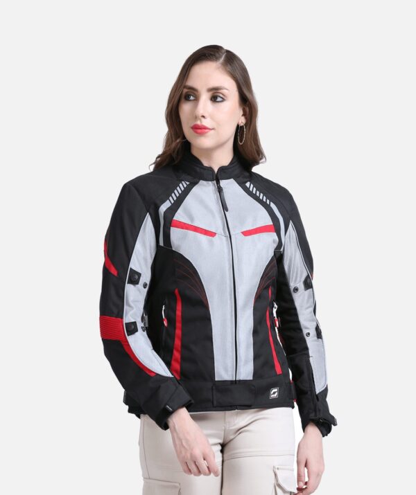 Asmi Ladies Jacket V3.0 Black & Red