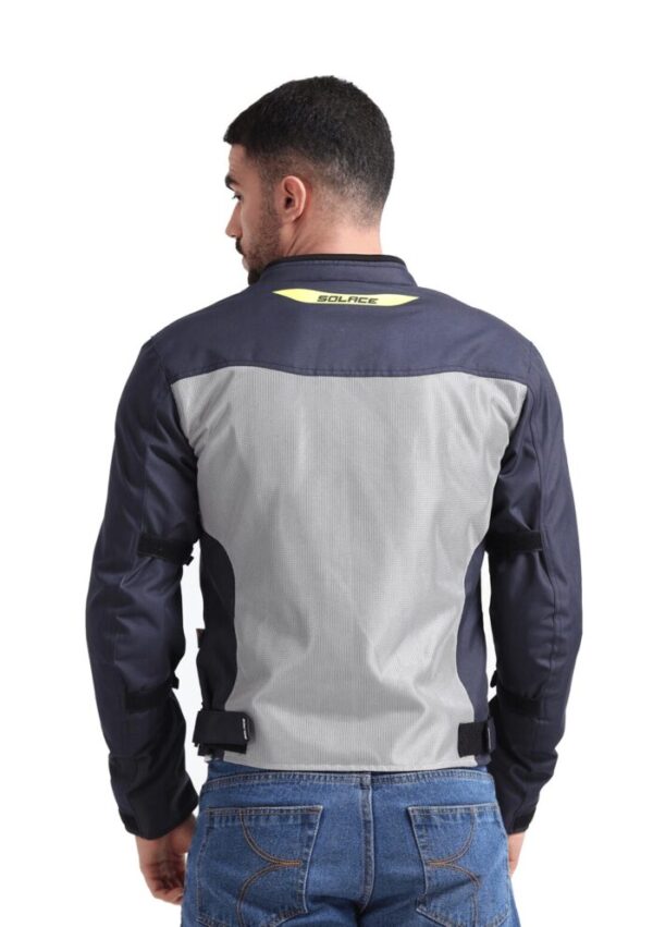 Thrift Mesh Jacket ( Blue & Silver) - Image 2