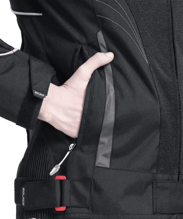 Asmi Ladies Jacket V3.0 Black & Grey - Image 3