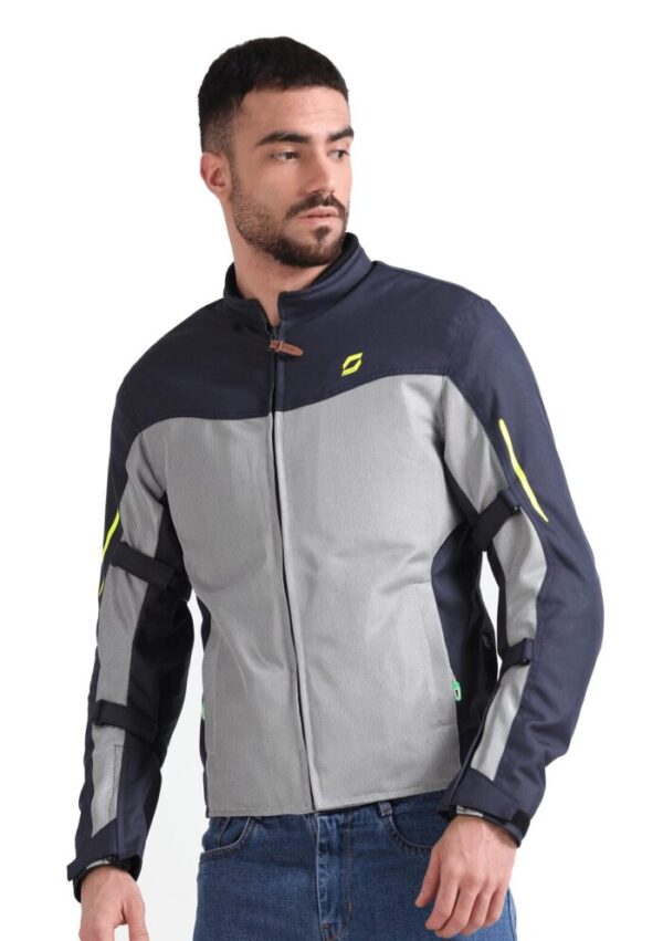 Thrift Mesh Jacket ( Blue & Silver) - Image 3