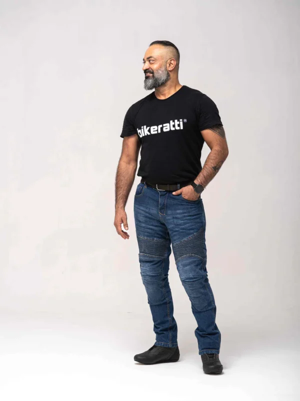 Steam Men's Motorcycle Jeans - Image 4