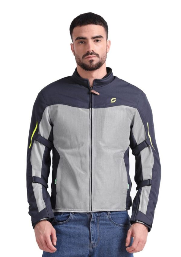 Thrift Mesh Jacket ( Blue & Silver) - Image 4