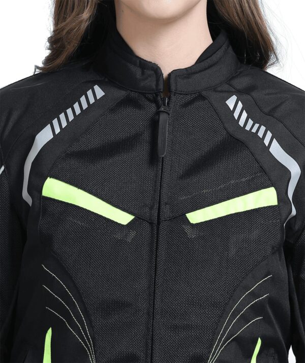 Asmi Ladies Jacket V3.0 Black & Neon - Image 4
