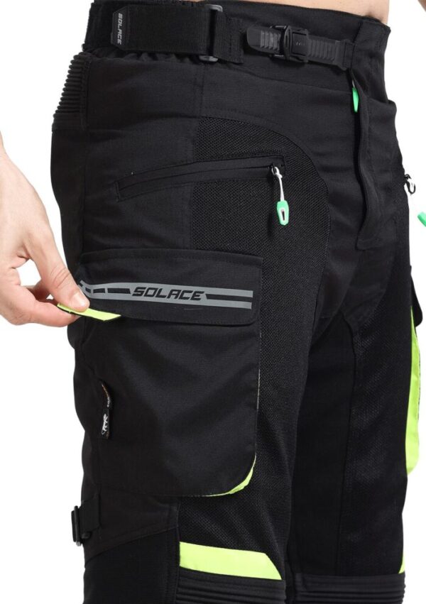 COOLPRO V3T.0 Mesh Pant (Black & Neon) - Image 5