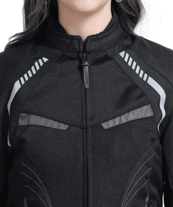 Asmi Ladies Jacket V3.0 Black & Grey - Image 5