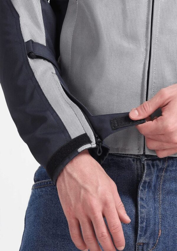 Thrift Mesh Jacket ( Blue & Silver) - Image 5