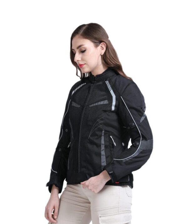 Asmi Ladies Jacket V3.0 Black & Grey - Image 7